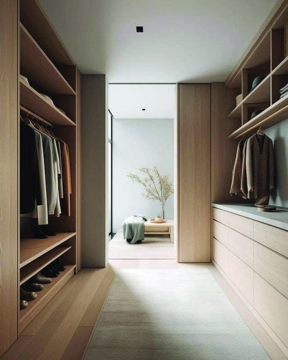 Walk-in wardrobe